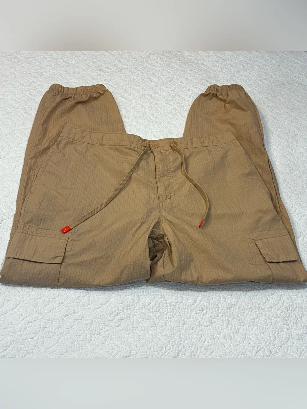 Jordan Flight MVP Woven Ripstop Cargo Pants Tan Hemp Men’s 2XL Rare